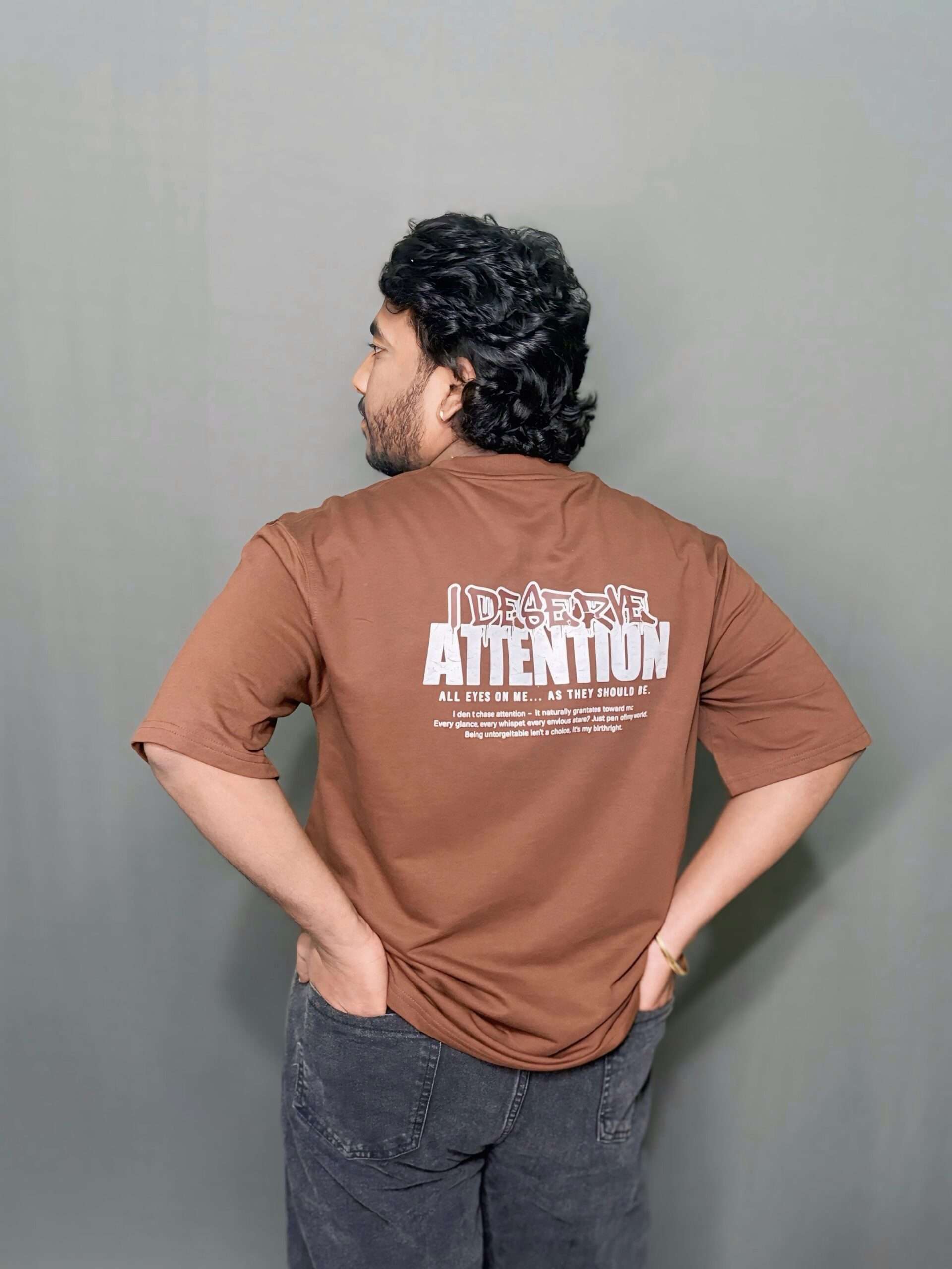 deserve attention oversized – chocolate classic deserve attention oversized – chocolate classic