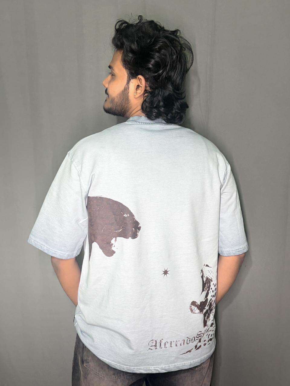 roar sun faded oversized – white grey roar sun faded oversized – white grey